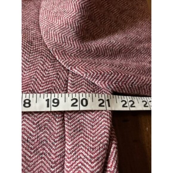 Lands End Pink Fleece Jacket Size Large Super Soft Inside - Picture 6 of 9